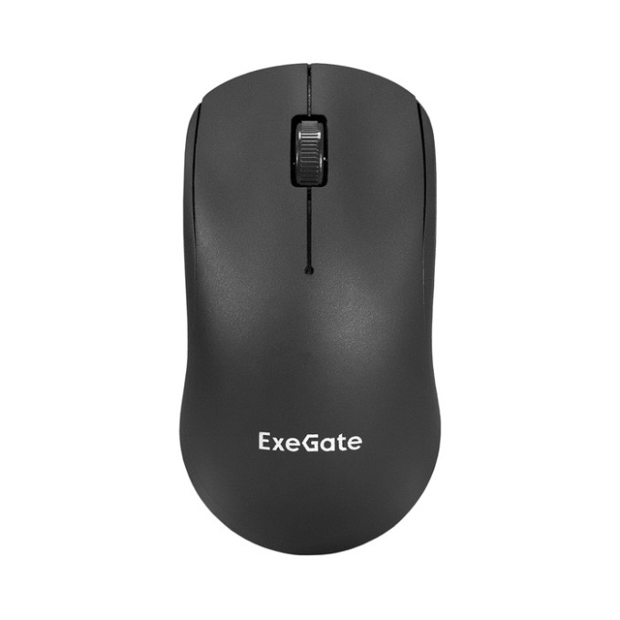 Беспроводная мышь ExeGate Professional Standard M185 (радиоканал 2,4 ГГц, USB, оптическая, 1200dpi, 3D, 3 кнопки (включая колесо прокрутки), черная, RTL) EX301564RUS