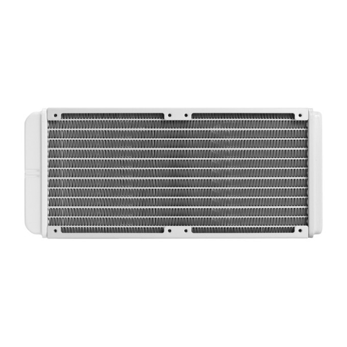 Комплект водяного охлаждения ExeGate BlackWater-240.PRISM.PWM.ARGB.White (3 PIN 5V ADDRESSABLE RGB подсветка, LGA1954/1851/1700/1200/115x/2066/2011/AM5/AM4, TDP 260W, 2x Fan 120mm 4pin PWM 600-1800RPM Hydro bearing, помпа 3pin 2700RPM, макс. шум 37db, с т EX301485RUS