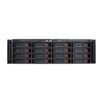 Серверная платформа ExeGate Pro 3U660-HS16 (RM 19", высота 3U, глубина 660, Redundant БП 2x1300W, 16xHotSwap, USB)