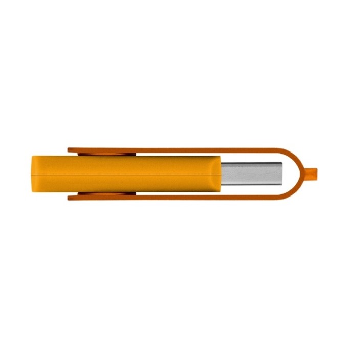 USB-флеш накопитель ExeGate Jet 16GB жёлтый (USB2.0, 480Mbps, пластик/металл) EX302042RUS