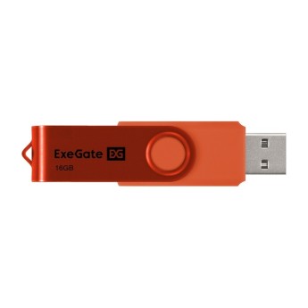 USB-флеш накопитель ExeGate Jet 16GB оранжевый (USB2.0, 480Mbps, пластик/металл)