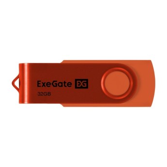 USB-флеш накопитель ExeGate Jet 32GB оранжевый (USB2.0, 480Mbps, пластик/металл)