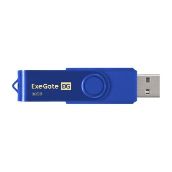 USB-флеш накопитель ExeGate Jet 32GB синий (USB2.0, 480Mbps, пластик/металл)