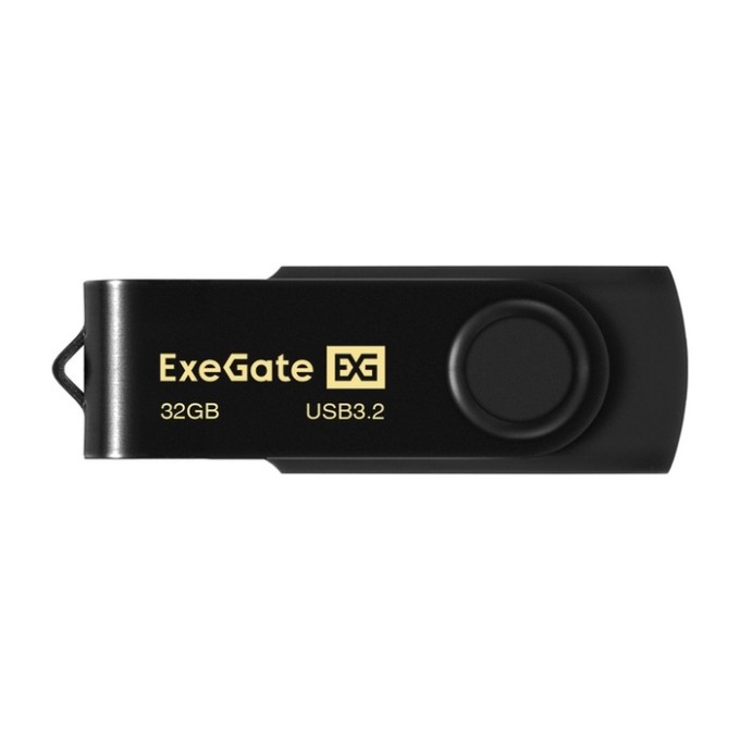 USB-флеш накопитель ExeGate Jet Ultra 32GB черный (USB3.0/=USB3.1 Gen1/=USB3.2 Gen1 5Gbps, пластик/металл) EX302049RUS