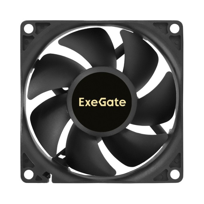 Вентилятор EC ExeGate EX08025BL-EC (Electronically Commutated, 110-220V AC/110-220V DC, 80x80x25, 2-Ball (двойной шарикоподшипник), провод 30 см, 2700RPM, 28dBA, 40CFM) EX301436RUS