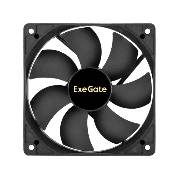 Вентилятор EC ExeGate EX09225BL-EC (Electronically Commutated, 110-220V AC/110-220V DC, 92x92x25, 2-Ball (двойной шарикоподшипник), провод 30 см, 2700RPM, 31dBA, 56,5CFM) EX301437RUS