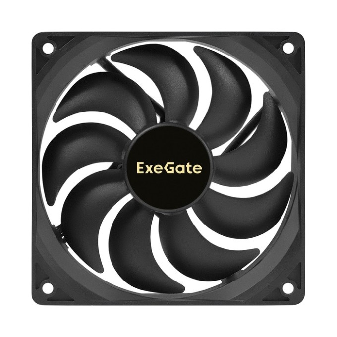 Вентилятор EC ExeGate EX12025SL-EC (Electronically Commutated, 110-220V AC/110-220V DC, 120x120x25, Sleeve bearing (подшипник скольжения), провод 30 см, 2500RPM, 38dBA, 97,3CFM) EX301438RUS