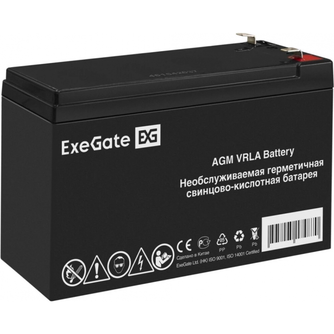 Аккумуляторная батарея EXEGATE DT 1209 F2 EX297519RUS Аккумуляторная батарея EXEGATE DT 1209 F2 EX297519RUS