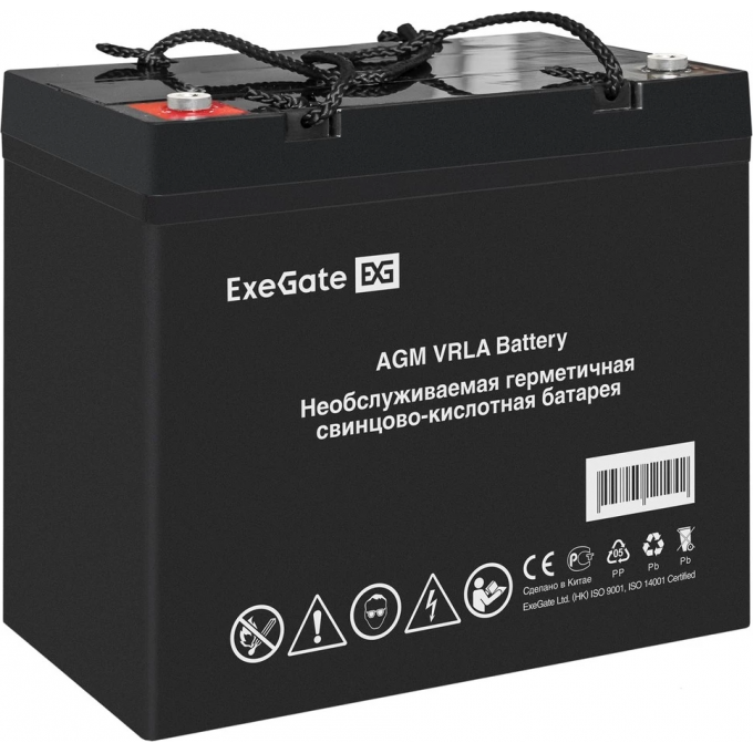 Аккумуляторная батарея EXEGATE DTM 1275L болт М6 EX297560RUS Аккумуляторная батарея EXEGATE DTM 1275L болт М6 EX297560RUS