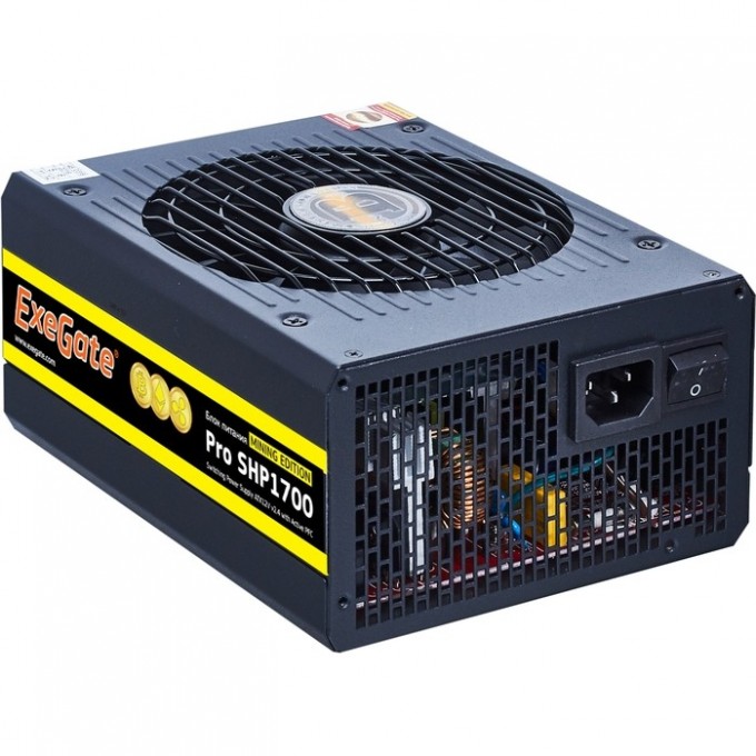 Блок питания 1700W EXEGATE PRO SHP1700 MINING EX270871RUS Блок питания 1700W EXEGATE PRO SHP1700 MINING EX270871RUS