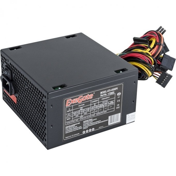 Блок питания 450W EXEGATE 450NPX EX224733RUS-PC Блок питания 450W EXEGATE 450NPX EX224733RUS-PC