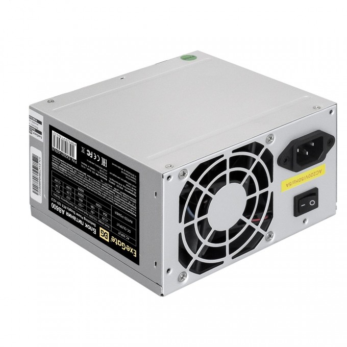 Блок питания 600W EXEGATE AB600 EX292142RUS-S Блок питания 600W EXEGATE AB600 EX292142RUS-S