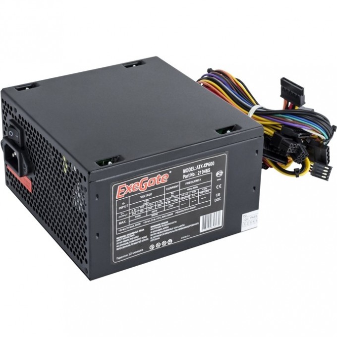 Блок питания 650W EXEGATE XP650 EX259603RUS-S Блок питания 650W EXEGATE XP650 EX259603RUS-S