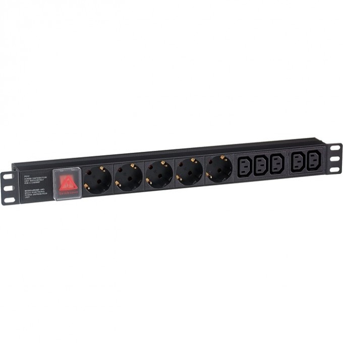 Блок розеток EXEGATE SERVERPRO PDU-19H008 AL-5C135S-C14-SW EX280866RUS Блок розеток EXEGATE SERVERPRO PDU-19H008 AL-5C135S-C14-SW EX280866RUS