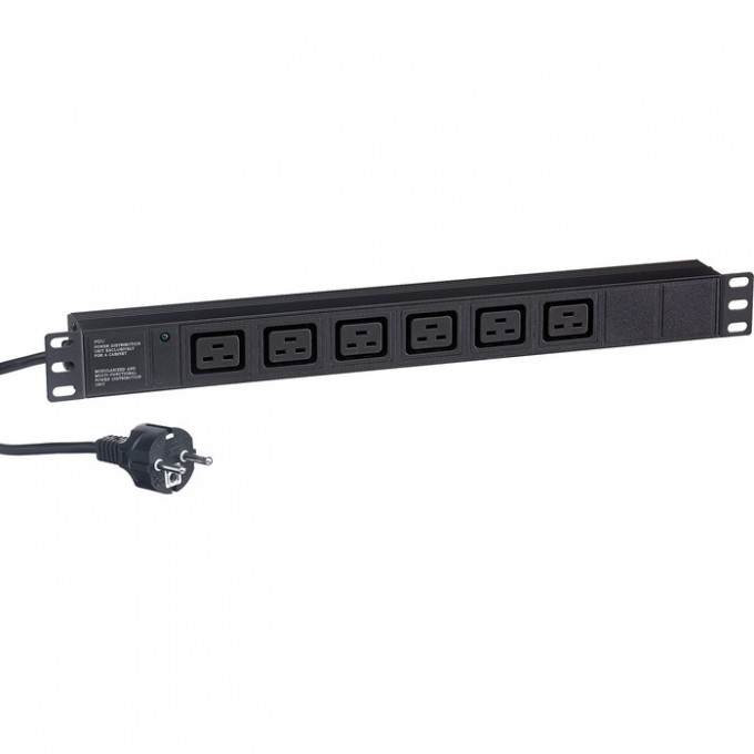 Блок розеток EXEGATE SERVERPRO PDU-19H013 AL-6C19-EU3CU EX280871RUS Блок розеток EXEGATE SERVERPRO PDU-19H013 AL-6C19-EU3CU EX280871RUS