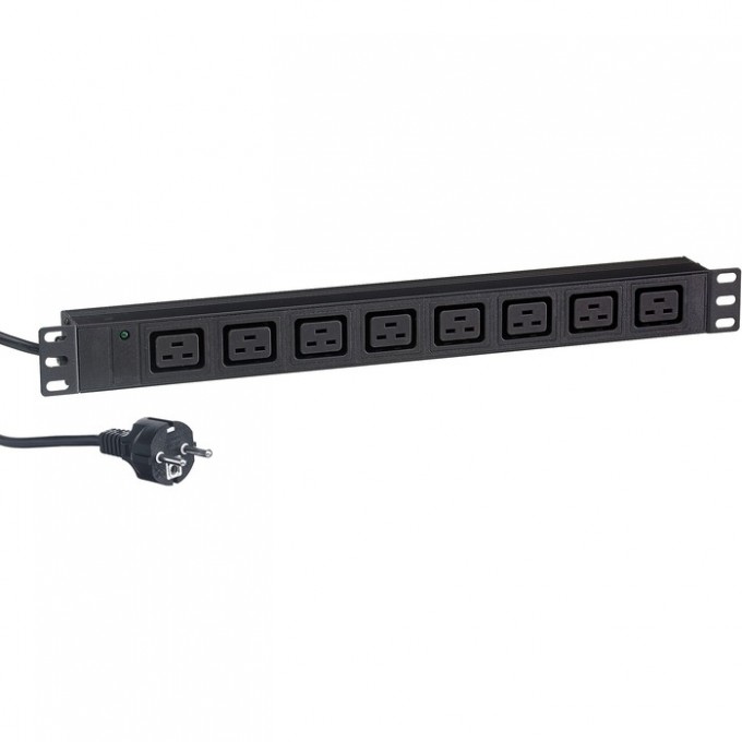 Блок розеток EXEGATE SERVERPRO PDU-19H015 AL-8C19-EU3CU EX280873RUS Блок розеток EXEGATE SERVERPRO PDU-19H015 AL-8C19-EU3CU EX280873RUS