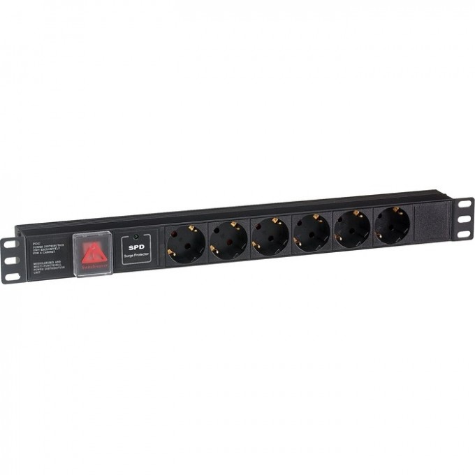 Блок розеток EXEGATE SERVERPRO PDU-19H607 AL-6S-C14-SW-SPD1 EX280832RUS Блок розеток EXEGATE SERVERPRO PDU-19H607 AL-6S-C14-SW-SPD1 EX280832RUS