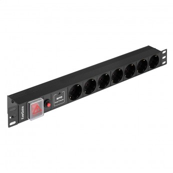 Блок розеток EXEGATE SERVERPRO PDU-19H702 Al-7S-C14-SW-O-SPD1 Блок розеток EXEGATE SERVERPRO PDU-19H702 Al-7S-C14-SW-O-SPD1