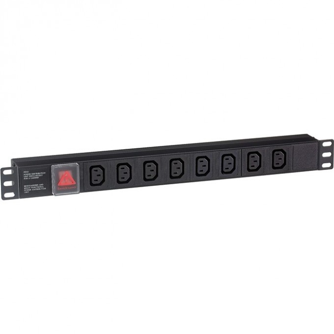 Блок розеток EXEGATE SERVERPRO PDU-19H808 AL-8С13-C14-SW EX280854RUS Блок розеток EXEGATE SERVERPRO PDU-19H808 AL-8С13-C14-SW EX280854RUS