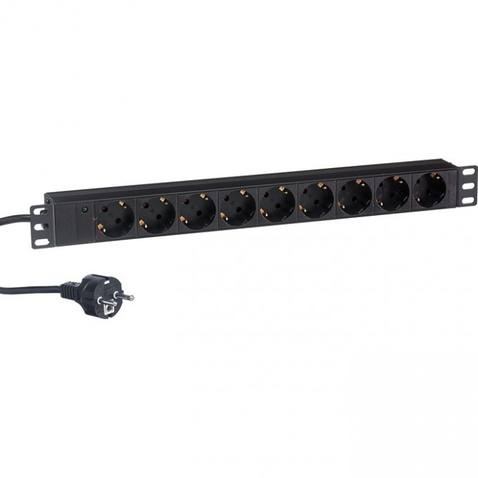 Блок розеток EXEGATE SERVERPRO PDU-19H902 AL-9S-EU1.8CU EX280848RUS Блок розеток EXEGATE SERVERPRO PDU-19H902 AL-9S-EU1.8CU EX280848RUS