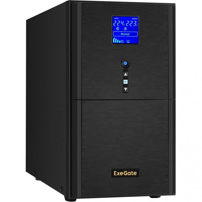 ИБП (инвертор, синус, для котла) EXEGATE SINETOWER SN-3000.LCD.AVR.3SH.1C13.RJ.USB EX295984RUS ИБП (инвертор, синус, для котла) EXEGATE SINETOWER SN-3000.LCD.AVR.3SH.1C13.RJ.USB EX295984RUS
