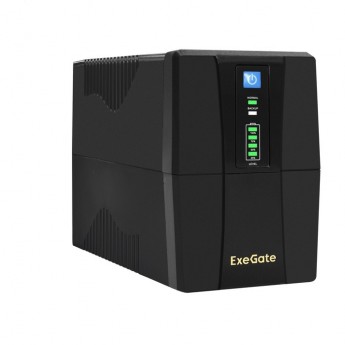 Источник бесперебойного питания EXEGATE POWER BACK BNB-1000.LED.AVR.4C13 Источник бесперебойного питания EXEGATE POWER BACK BNB-1000.LED.AVR.4C13