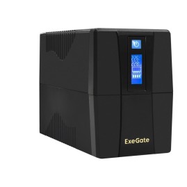 Источник бесперебойного питания EXEGATE POWER SMART ULB-1000.LCD.AVR.2SH.RJ.USB Источник бесперебойного питания EXEGATE POWER SMART ULB-1000.LCD.AVR.2SH.RJ.USB