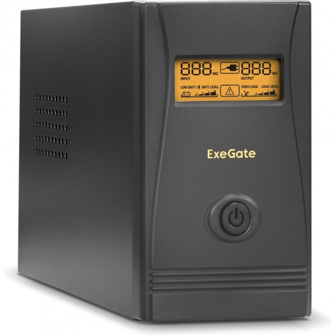 Источник бесперебойного питания EXEGATE POWER SMART ULB-400.LCD.AVR.2SH.RJ.USB EP285535RUS Источник бесперебойного питания EXEGATE POWER SMART ULB-400.LCD.AVR.2SH.RJ.USB EP285535RUS