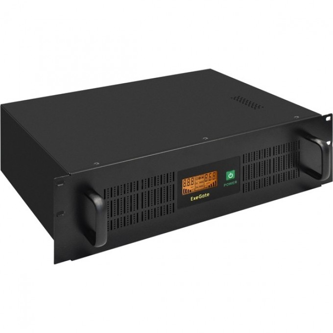 Источник бесперебойного питания EXEGATE SERVERRM UNL-1500.LCD.AVR.2SH.4C13.RJ.USB.3U EX293056RUS Источник бесперебойного питания EXEGATE SERVERRM UNL-1500.LCD.AVR.2SH.4C13.RJ.USB.3U EX293056RUS