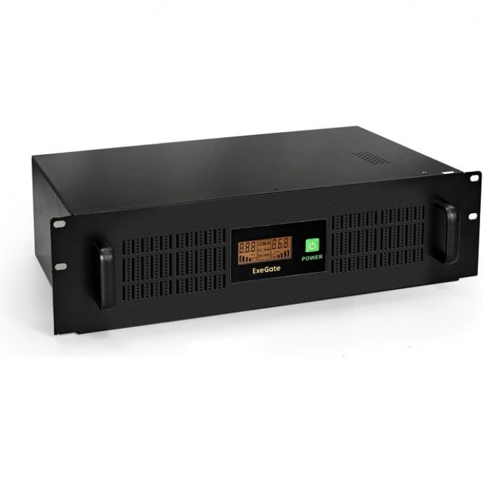 Источник бесперебойного питания EXEGATE SERVERRM UNL-1500.LCD.AVR.3SH.RJ.USB.3U EX270874RUS Источник бесперебойного питания EXEGATE SERVERRM UNL-1500.LCD.AVR.3SH.RJ.USB.3U EX270874RUS
