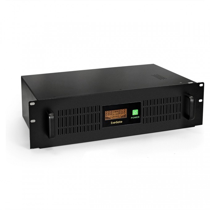 Источник бесперебойного питания EXEGATE SERVERRM UNL-1500.LCD.AVR.C13.RJ.USB.3U EP285776RUS Источник бесперебойного питания EXEGATE SERVERRM UNL-1500.LCD.AVR.C13.RJ.USB.3U EP285776RUS