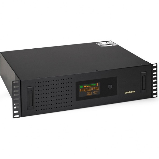 Источник бесперебойного питания EXEGATE SERVERRM UNL-3000.LCD.AVR.2SH.3C13.USB.3U EX293852RUS Источник бесперебойного питания EXEGATE SERVERRM UNL-3000.LCD.AVR.2SH.3C13.USB.3U EX293852RUS