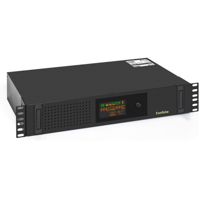 Источник бесперебойного питания EXEGATE SERVERRM UNL-800.LCD.AVR.2SH.3C13.USB.2U EX293849RUS Источник бесперебойного питания EXEGATE SERVERRM UNL-800.LCD.AVR.2SH.3C13.USB.2U EX293849RUS