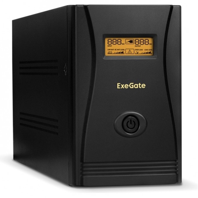Источник бесперебойного питания EXEGATE SPECIALPRO SMART LLB-1000.LCD.AVR.4SH.RJ.USB EX212519RUS Источник бесперебойного питания EXEGATE SPECIALPRO SMART LLB-1000.LCD.AVR.4SH.RJ.USB EX212519RUS