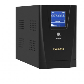 Источник бесперебойного питания EXEGATE SPECIALPRO SMART LLB-2000.LCD.AVR.1SH.2C13.RJ.USB Источник бесперебойного питания EXEGATE SPECIALPRO SMART LLB-2000.LCD.AVR.1SH.2C13.RJ.USB