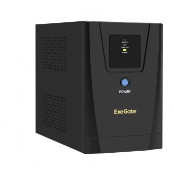 Источник бесперебойного питания EXEGATE SPECIALPRO UNB-1200.LED.AVR.2SH.3C13 Источник бесперебойного питания EXEGATE SPECIALPRO UNB-1200.LED.AVR.2SH.3C13