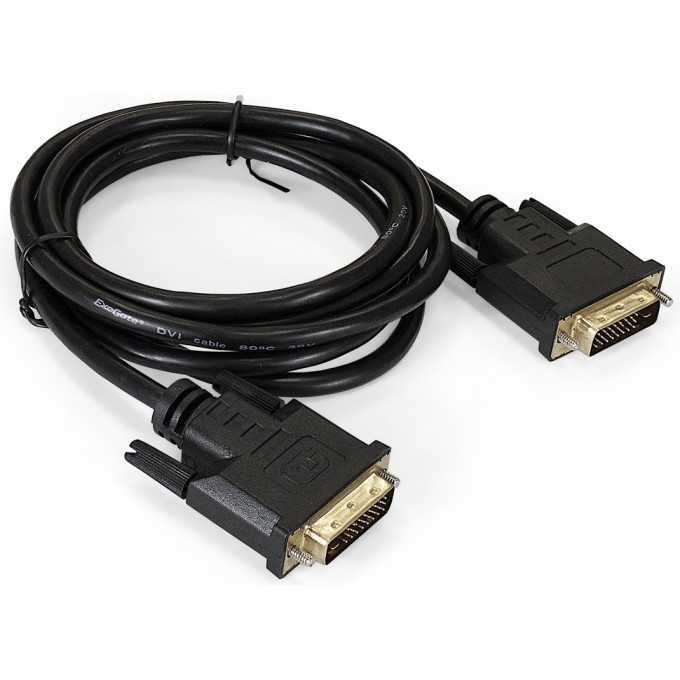 Кабель EXEGATE EX-CC-DVI2-1.8 EX257294RUS Кабель EXEGATE EX-CC-DVI2-1.8 EX257294RUS