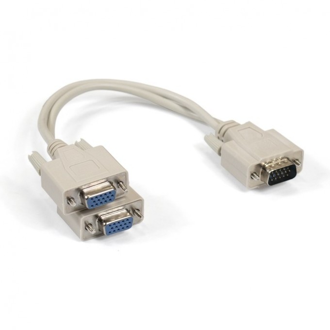 Кабель EXEGATE EX-CC-VGA-15M2X15F-0.3 EX284939RUS Кабель EXEGATE EX-CC-VGA-15M2X15F-0.3 EX284939RUS