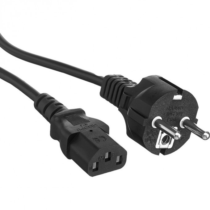 Кабель EXEGATE POWER PC-1,8P VDE-250V-3*1.0MM2 1.8м. EP280647RUS Кабель EXEGATE POWER PC-1,8P VDE-250V-3*1.0MM2 1.8м. EP280647RUS