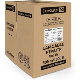 Кабель EXEGATE UTP4-C5E-CU-S24-IN-LSZH-OR-305 UTP