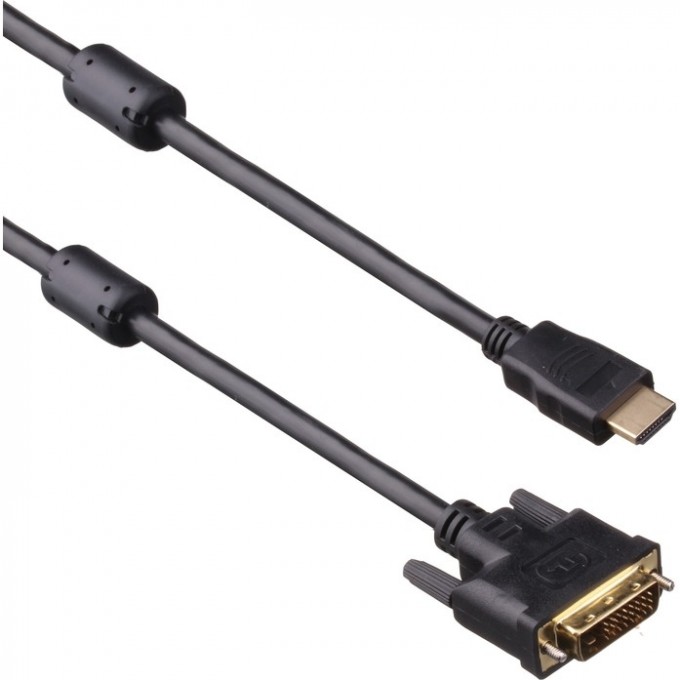 Кабель HDMI TO DVI DUAL LINK 10.0М EXEGATE, 2 фильтра, позолоченные контакты EX191104RUS Кабель HDMI TO DVI DUAL LINK 10.0М EXEGATE, 2 фильтра, позолоченные контакты EX191104RUS
