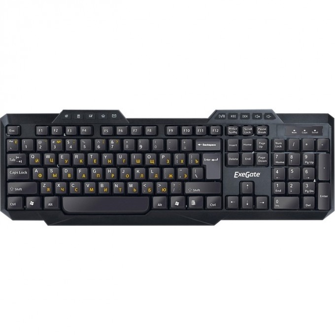 Клавиатура EXEGATE MULTIMEDIA PROFESSIONAL STANDARD LY-503M COLOR BOX EX264056RUS Клавиатура EXEGATE MULTIMEDIA PROFESSIONAL STANDARD LY-503M COLOR BOX EX264056RUS