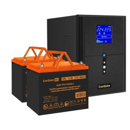 Комплект EXEGATE ИБП EX295989RUS + батарея 80Aч EX285654RUS 2шт