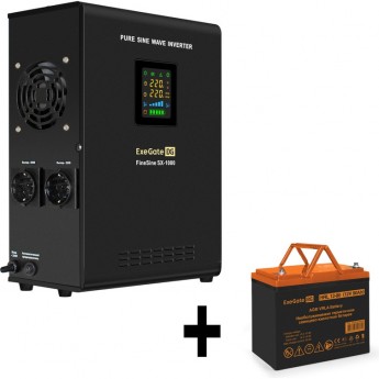 Комплект EXEGATE ИБП EX295997RUS + батарея 80Aч EX285654RUS 1шт Комплект EXEGATE ИБП EX295997RUS + батарея 80Aч EX285654RUS 1шт