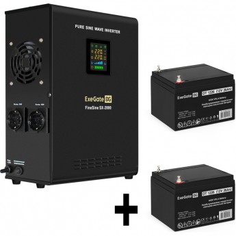 Комплект EXEGATE ИБП EX296001RUS + батарея 26Aч EX282970RUS 2шт Комплект EXEGATE ИБП EX296001RUS + батарея 26Aч EX282970RUS 2шт