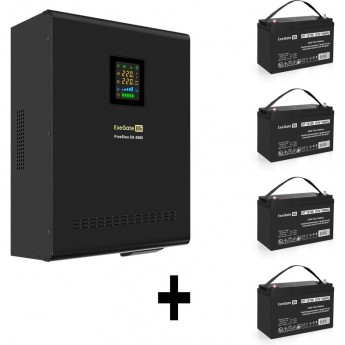 Комплект EXEGATE ИБП EX296003RUS + батарея 100Aч EX282985RUS 4шт Комплект EXEGATE ИБП EX296003RUS + батарея 100Aч EX282985RUS 4шт