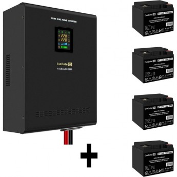 Комплект EXEGATE ИБП EX296004RUS + батарея 40Aч EX282976RUS 4шт Комплект EXEGATE ИБП EX296004RUS + батарея 40Aч EX282976RUS 4шт