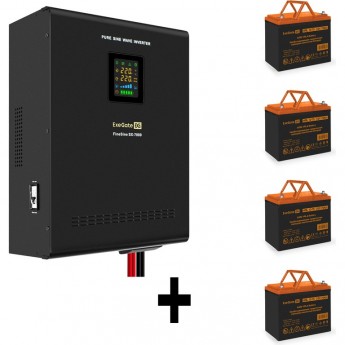 Комплект EXEGATE ИБП EX296005RUS + батарея 75Aч EX285653RUS 4шт Комплект EXEGATE ИБП EX296005RUS + батарея 75Aч EX285653RUS 4шт