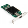 Комплект EXEGATE Сетевой адаптер SFP+ EXE-X520-DA1 + Трансивер Single-Mode до 10км EXT-10G-SM1310-LC2-10KM EX298940RUS
