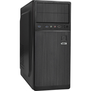 Корпус EXEGATE MIDITOWER XP-402U2-UNS450 (ATX, БП UNS450 с вент. 12см, 1*USB+2*USB3.0, аудио, черный) <EX299383RUS>